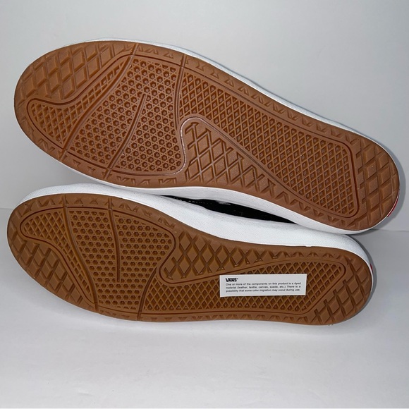 NWB Vans The Lizzie Black White Sneakers - Picture 9 of 9